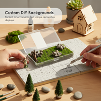 Realistic Model Scenery Grass Mat for Dioramas and DIY Crafts