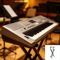 Double Keyboard Stand Sturdy Steel Two-Tier Keyboard Stand Non-Slip Feet Instrument Support for Studio