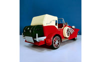 Handmade Retro Desktop Ornament Painted Finish Vintage Car Ornament Glossy Vehicle Decor Non-Electric