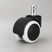 Caster Wheels for Office Chairs, Gaming Chairs, and Stools - Heavy Duty Replacement Swivel Casters