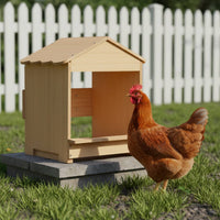 Wall-Mounted Poultry Nest Long-Lasting Wood Construction Wall-Mounted Chicken