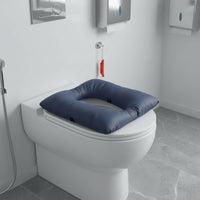 Pressure Relief Cushion Thickened and Soft Commode Seat Cushion Multifunctional Padded Toilet Seat for Bedridden Patients People