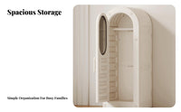 Large Capacity Multi-Compartment Storage Unit Space Capsule Theme Modular Feeding Station Sturdy Construction Baby Organizer Materials for Newborns, Toddlers, New Parents, Playroom, Bedroom