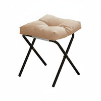 Soft padding Upholstered Footstool Ergonomic Support Padded Low Stool space-efficient Size Footrest Space-Saving for Office Workers, Homeowners, Under Desk, Study Room, Bedroom, Entryway