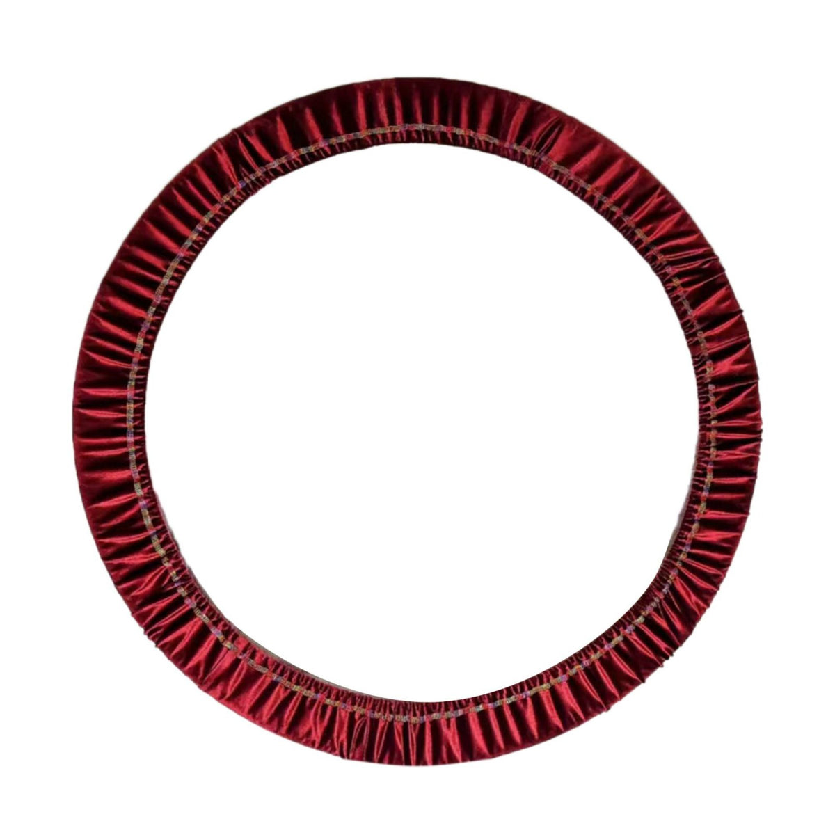 Rhythmic Gymnastics Hoop Cover Shielded Velvet Hoop Protector Stretchable Fit Sports Accessory for Training, Competitions