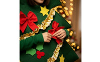 Christmas Tree Costume Festive Christmas Tree Outfit Funny Holiday Costume for School Events