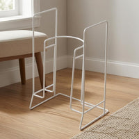 Oval Top Opening Metal Sock Aid Welded Joints Wire-Frame Sock Aid