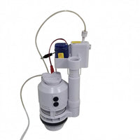 Molded Plastic Cistern Fill Valve Threaded Connection Toilet Tank Valve Integrated Fittings Plumbing Part Compact for Drainage