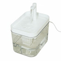Ultra-Quiet Pump Circulating Feline Water Dispenser Whisker-Friendly Design Wireless Pet Drinking Fountain for Cats