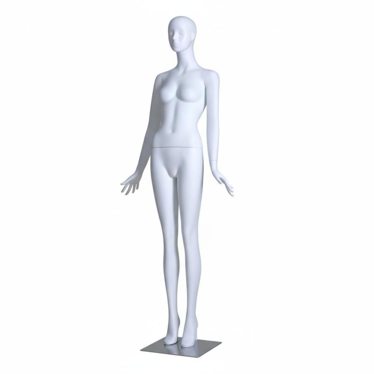 High-End Fiberglass Mannequin Elegant Design women's Clothing Mannequin Stable Base Female Display Figure Long-Lasting for Shop Merchandisers, Fashion Designers, Window Displays, Boutiques, Shopping Malls, Exhibitions