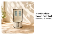 Cream Distressed Planter Pot Rustic Iron Planter Distressed Flower Pot
