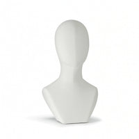 clothCovered Mannequin Head with Base Professional Canvas Mannequin Head Well-Finished Hat Display Stand Sturdy for Stylists, Studios