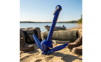 Compact Folding Anchor Lightweight Collapsible Anchor Portable for Dinghies, Yachts