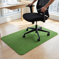 Crystal Velvet Absorbent Non-Slip Office Chair Mat Floor Protector