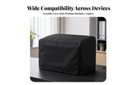 Silver-Coated Printer Dust Cover Oxford Cloth Copier Dust Cover Fitted Printer Protector Case Open Bottom