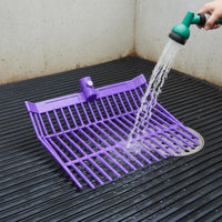 Horse Stall Muck Fork Lightweight Design Manure Fork Head Versatile Mucking Tool for Farmers, Paddock