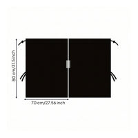 Shading Car Divider Curtain Light-Blocking Car Privacy Curtain Soft-Textured Sun Protection for Campers