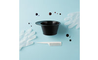 Hair Coloring Bowl with Handle Clear Measurements Hair Dye Bowl Non-Slip Base Dye Container for Colorists