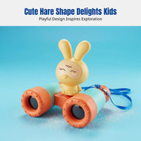 Children's Binoculars, 8x Magnification, HD, Bunny Design, Lightweight, Preschool, Random Color