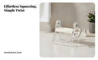 Manual Tube Wringer Versatile Cosmetic Tube Press Easy to Use Washroom Accessory for Artists, Seniors, Art Studio, Salon