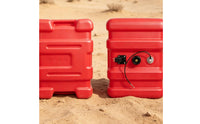 Anti-Theft 20L Fuel Can Rack Weatherproof Motorcycle Jerry Can Holder Detachable for Car