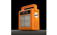 Portable Power Station with Speaker Multi-Port Power Station with Rechargeable Solar Generator with Light for Campers, Camping, Emergencies