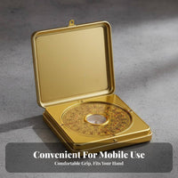 Traditional Design Luopan Compass Vintage Design Chinese Feng Shui Compass Navigational Instrument for Professionals, Spiritual Individuals, Outdoor, Hiking, Travel, Office