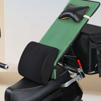 Folding Backrest Support Pad Foldable Design Electric Scooter Rear Backrest