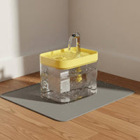 Cat Drinking Dispenser Quiet Automatic Pet Water Dispenser Multi-Layer Filtration Circulating for Cat, Kittens