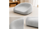 Thick Padded Chair Booster Seat Cushion Contoured Booster Cushion Supportive Comfortable for Children, Toddlers, Kids, Dining Table, Study Desk