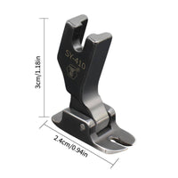 Black Titanium Steel Stuffed Toy Sewing Foot Easy to Use Corner Sewing Foot for Sewers