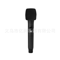 加厚话筒防风罩黑色会议室手持麦克风海绵话筒防尘罩话筒防喷罩