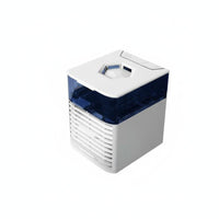 Cools and Humidifies Mini Air Conditioner Fan Humidifier Function Desktop Air Cooler Adjustable Vents for Office Workers, Dorm Room, Bedroom