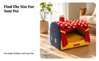 Soft Enclosed Pet Bed