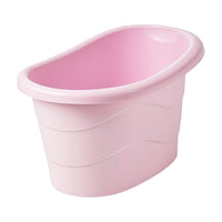 Deep Baby Bath Tub Safe Baby Bath Comfortable Toddler Wash Tub Soft for Bathroom