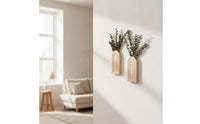 Arched Wall Panel Minimalist Arched Wall Decor Elegant Carved Wood Panel for Simplicity Lovers, Living Room, Bedroom, Entryway