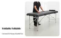 Foldable Beauty Bed Versatile Portable Massage Bed No Installation Required Portable Massage Table for Physical Therapists, Estheticians