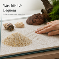 Hermit Crab Natural Aquarium Substrate Sand for Terrariums and Aquariums