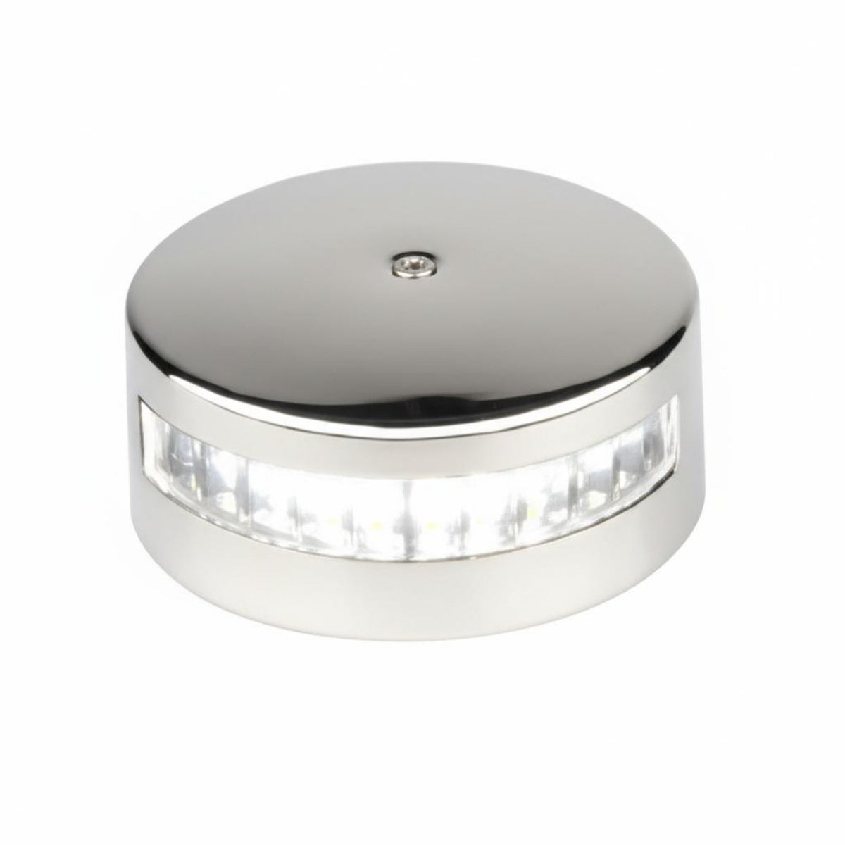 Bi-Color Boat Front Light 12V DC Red Green Navigation Light Stainless Steel Front Lamp 225 Degree Visibility Angle Waterproof