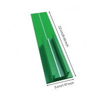 Stroke Practice Aid Low-Profile Cue Alignment Guide Angled Side Rails Stance Practice Block