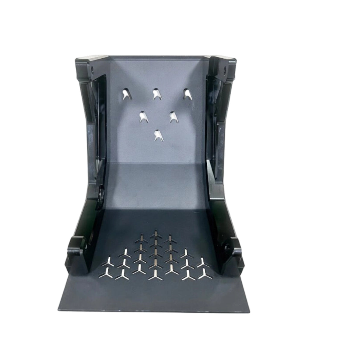 CNC-Machined Engine Guard with Bolts Aluminum Alloy Motor Protection Plate Pre-Drilled Underbody Guard Precision-Engineered for Spirited Riding