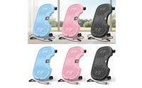 Textured Twisting Board with Digital Display Portable Waist Rotator with Digital Counter Compact Fitness Equipment Low-Profile for Home Gym