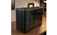 Card Carrying Case with Window Heavy-Duty Card Storage Box with Display Window Secure for Game Participants