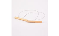 Wire Clay with Wooden Handles Ergonomic for Potters, Sculptors