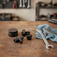 PCV Reroute Kit with Plug Direct Fit PCV Reroute Fitting Block off Plug Precision-Machined Automotive Part Leak-Proof