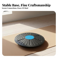 Wooden Balance Board Versatile Wooden Wobble Board Central Training Stability Disc Space-Saving Fitness Equipment High Weight