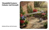 Tiered Plant Stand Indoor and Outdoor Use Tiered Flower Pot Holder Space-Saving