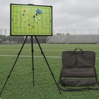 Football Board Telescopic Tripod Football Board Sports Equipment Erasable Adjustable Height for Demonstration