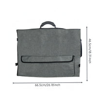 Portable Monitor Storage Bag Velvet-Lined Allall-in-One Computer Monitor Bag Front Pocket Hook-and-Loop Closure