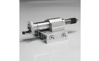Mini Lathe Tailstock Compact Size Retractable Lathe Tailstock Adjustable Rotating Center for Crafting